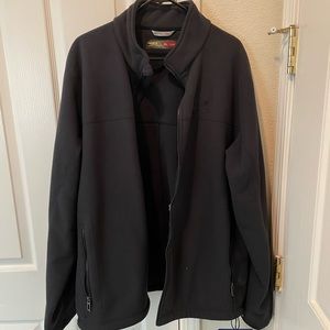 Men’s Under Armor cold gear fleece jacket. Black. Never worn with tags.